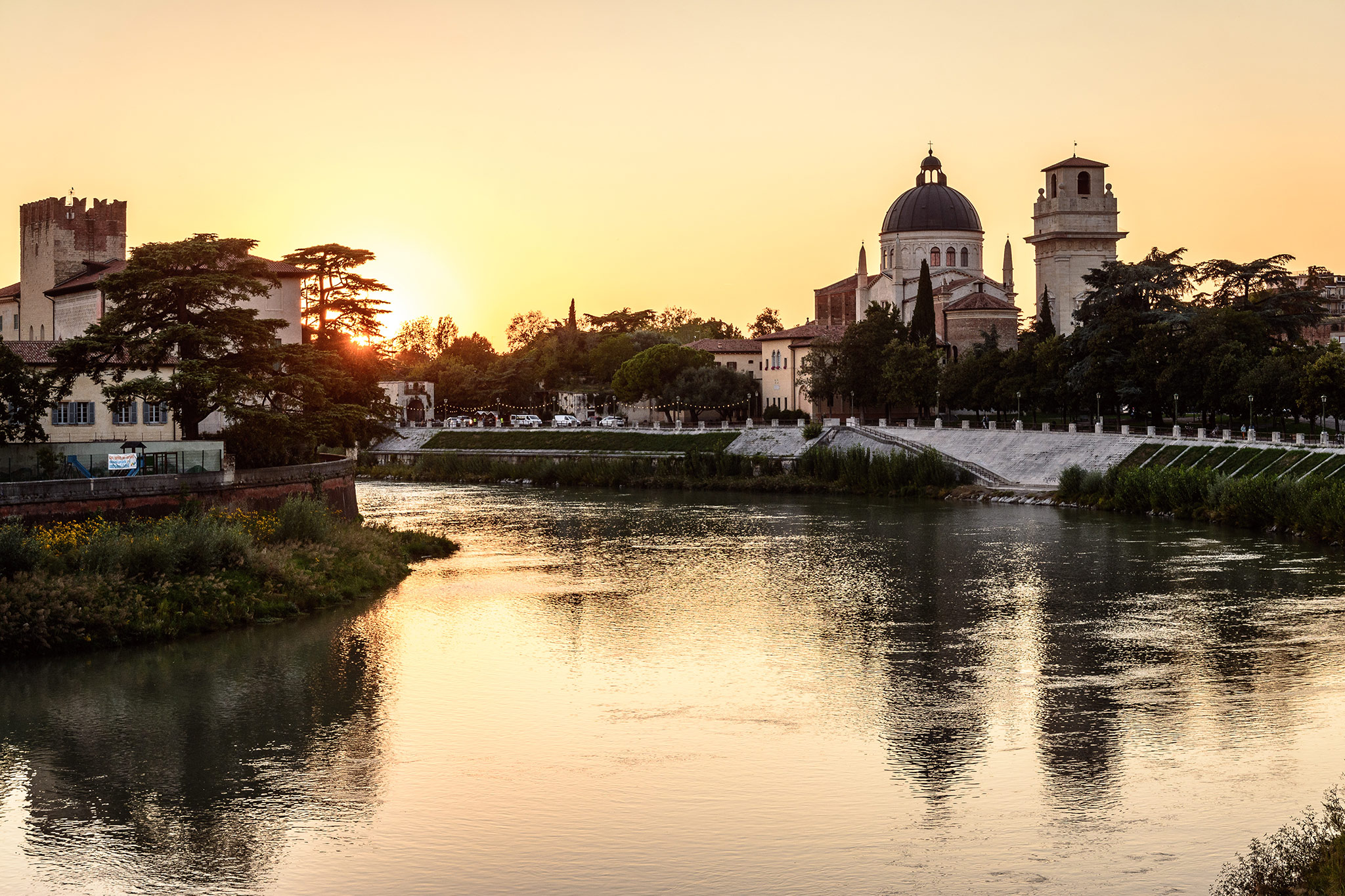 Ponte Pietra & Castel San Pietro, Verona